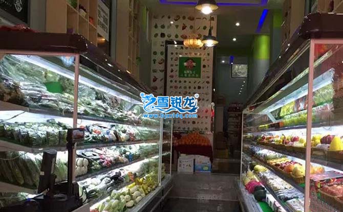 水果蔬菜風幕柜